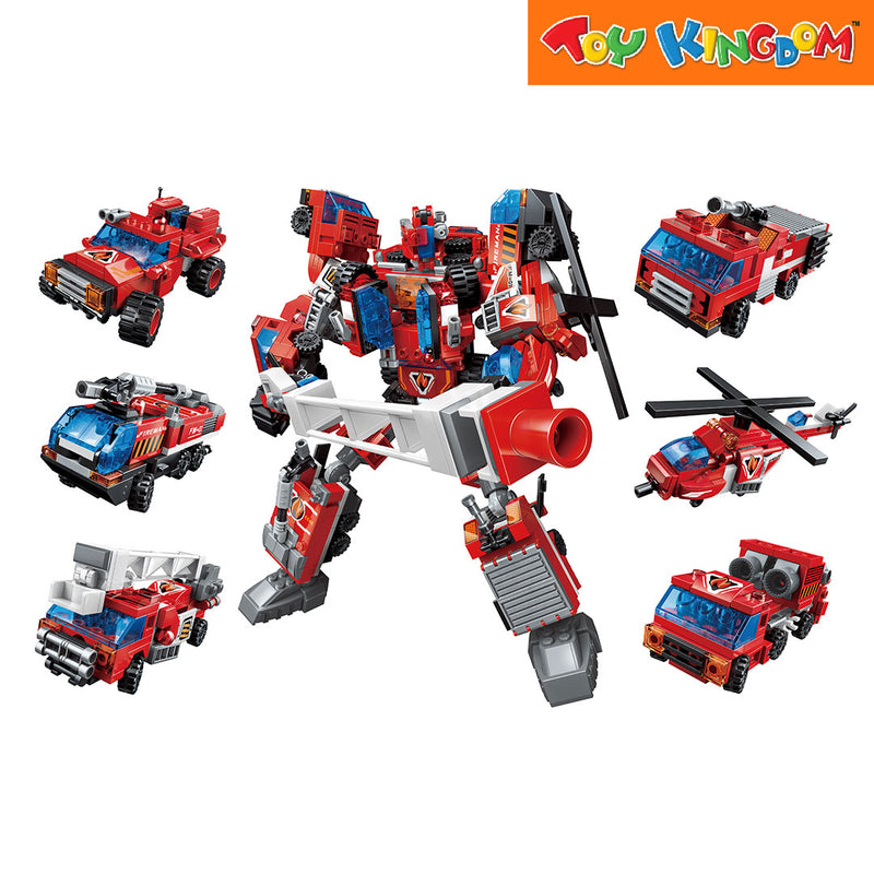 Keeppley Qman Trans-Collector Blazing Mars Building Blocks