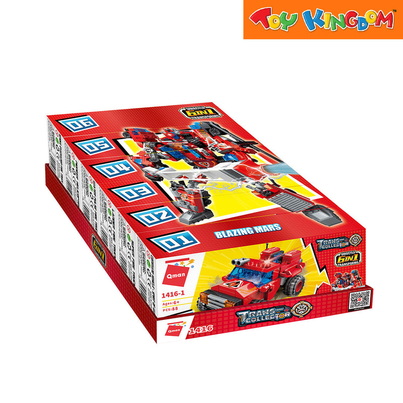 Keeppley Qman Trans-Collector Blazing Mars Building Blocks