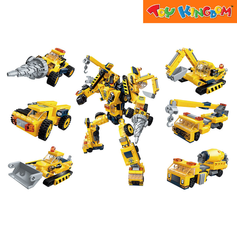 Keeppley Qman Trans-Collector Engineering Mecha Building Blocks
