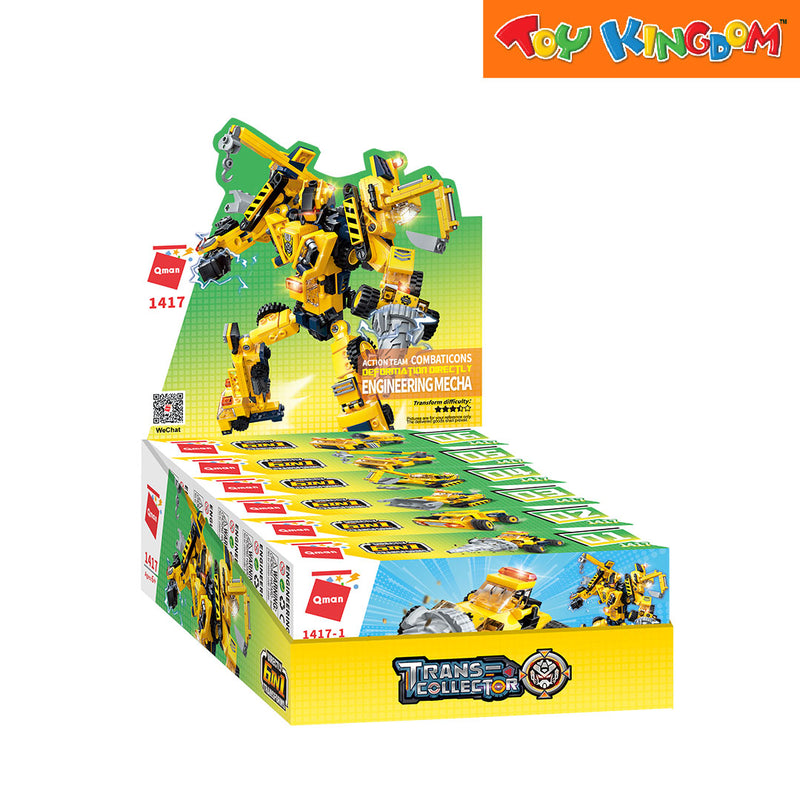Keeppley Qman Trans-Collector Engineering Mecha Building Blocks