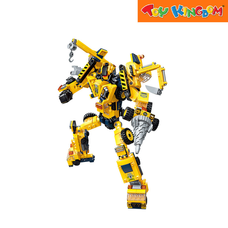 Keeppley Qman Trans-Collector Engineering Mecha Building Blocks