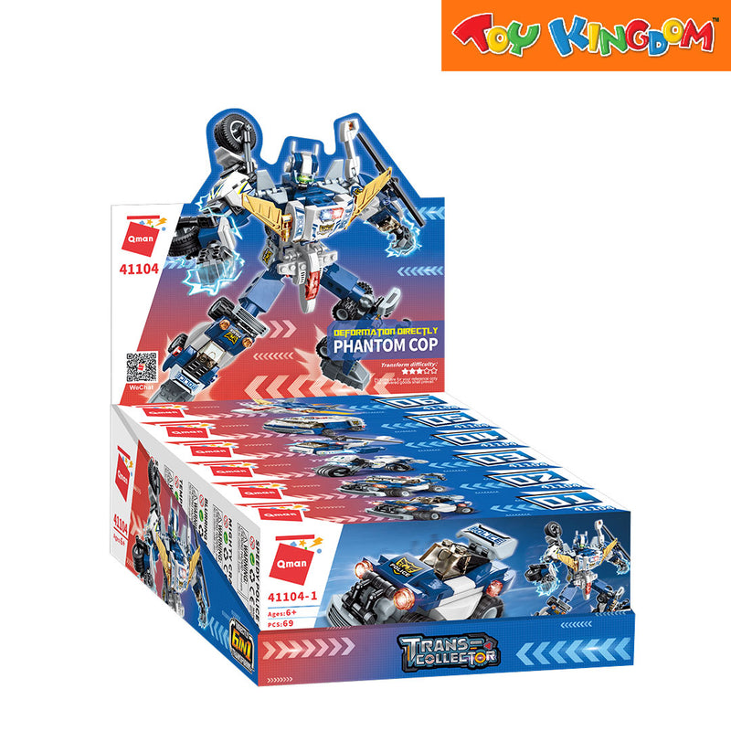 Keeppley Qman Trans-Collector Phantom Cop Building Blocks