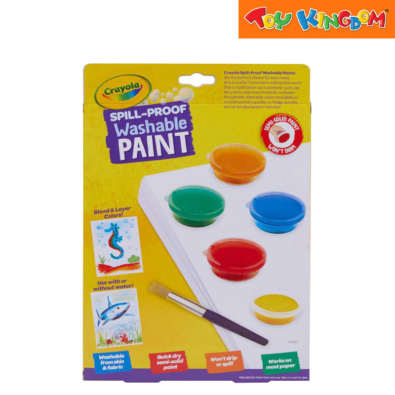 Crayola Spill-Proof Washable Paint