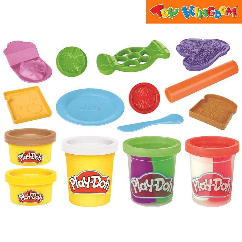 Play-Doh Kitchen Creations Snacks 'n Sandwiches Playset