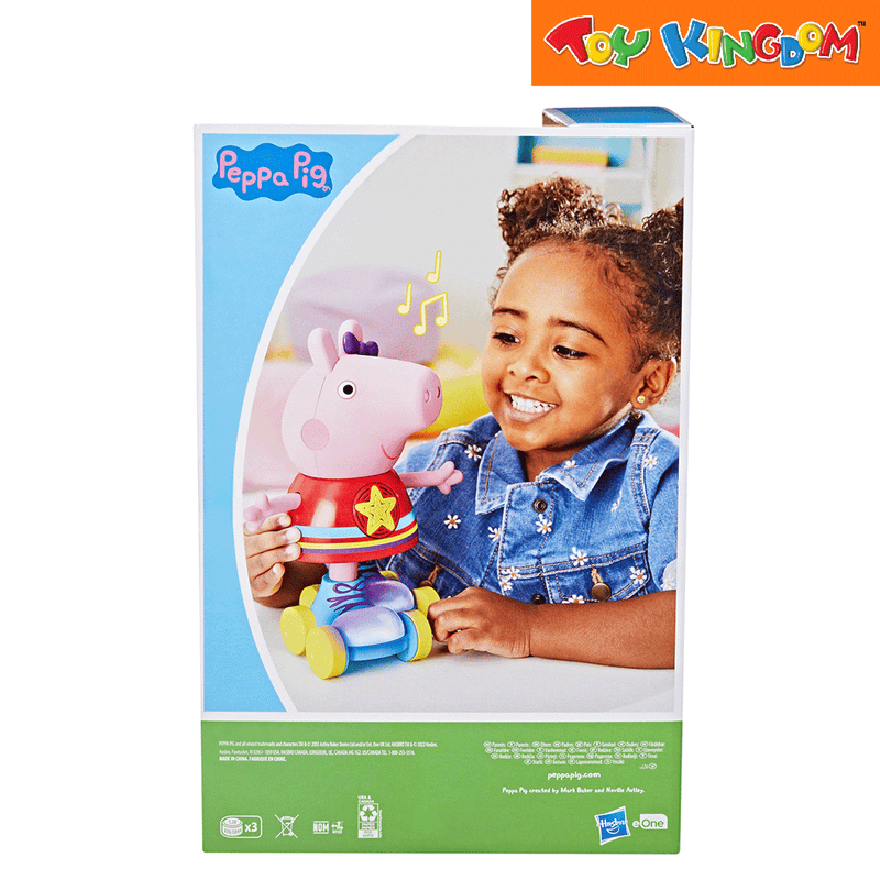 Peppa Pig Roller Disco Peppa Lights and Sounds Figure