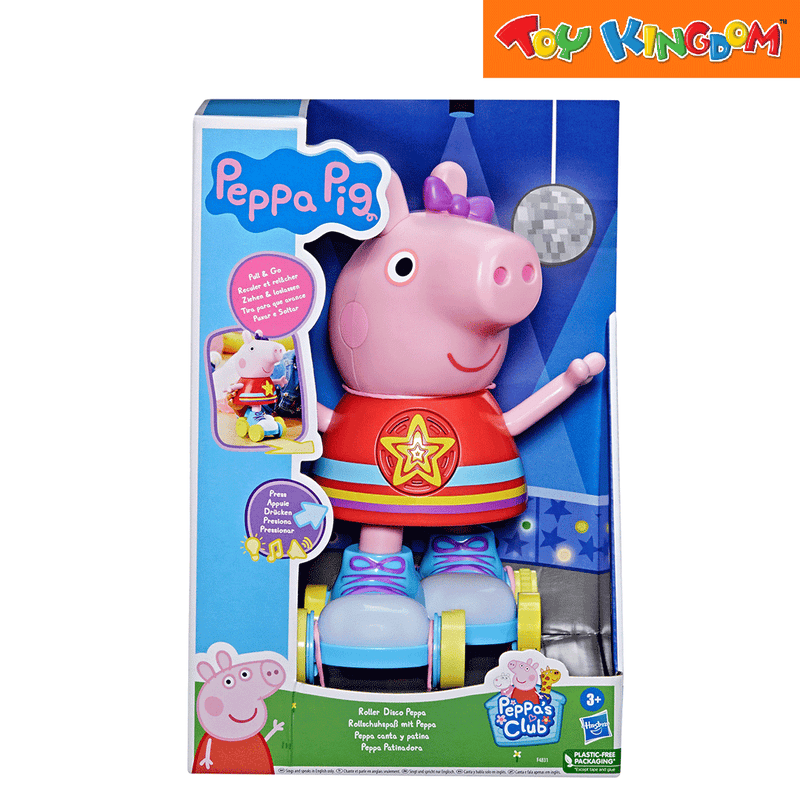 Peppa Pig Roller Disco Peppa Lights and Sounds Figure