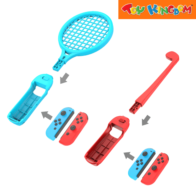 Nintendo Switch Lucky Fox 12-in-1 Handheld Console Game Sport Kit