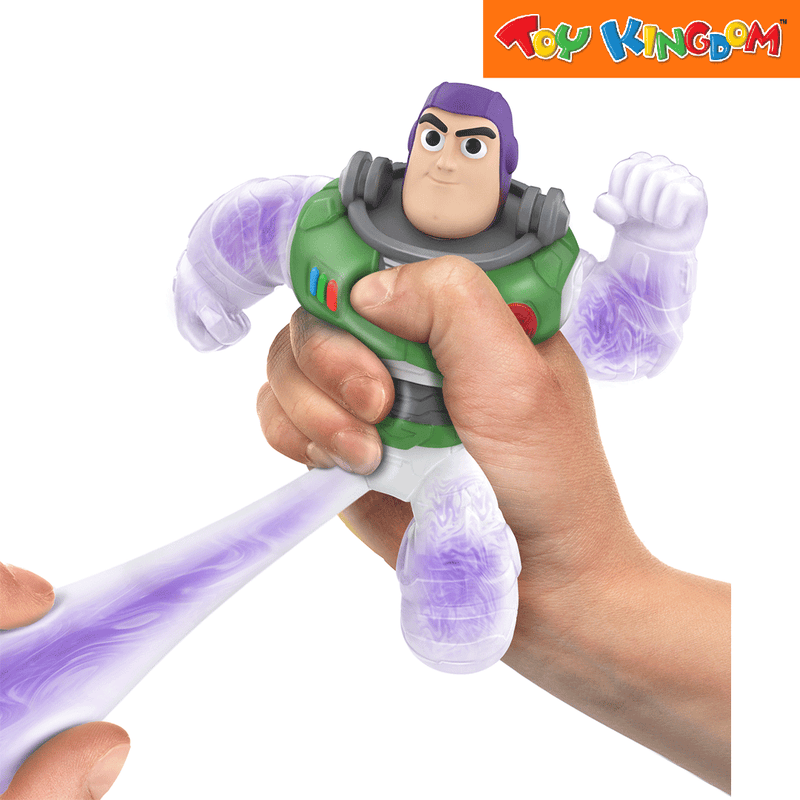 Heroes of Goo Jit Zu Disney Pixar Series 1 Lightyear Hero Pack Alpha Buzz Stretchable Figure