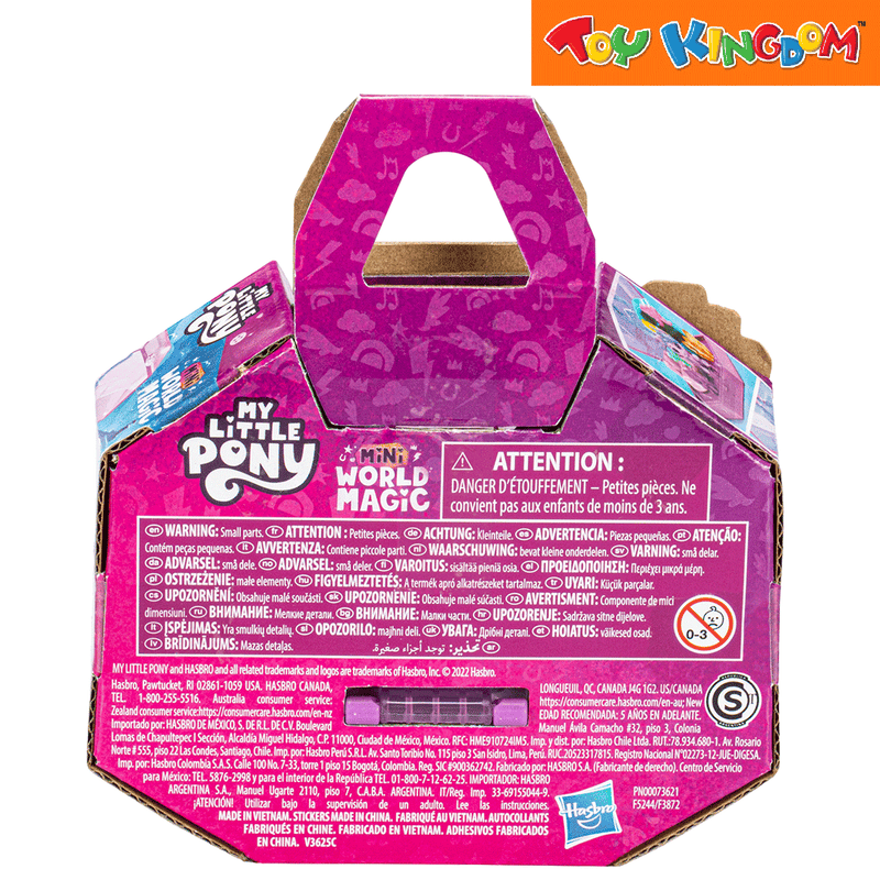 My Little Pony Mini World Magic Izzy Moonbow Crystal Keychain