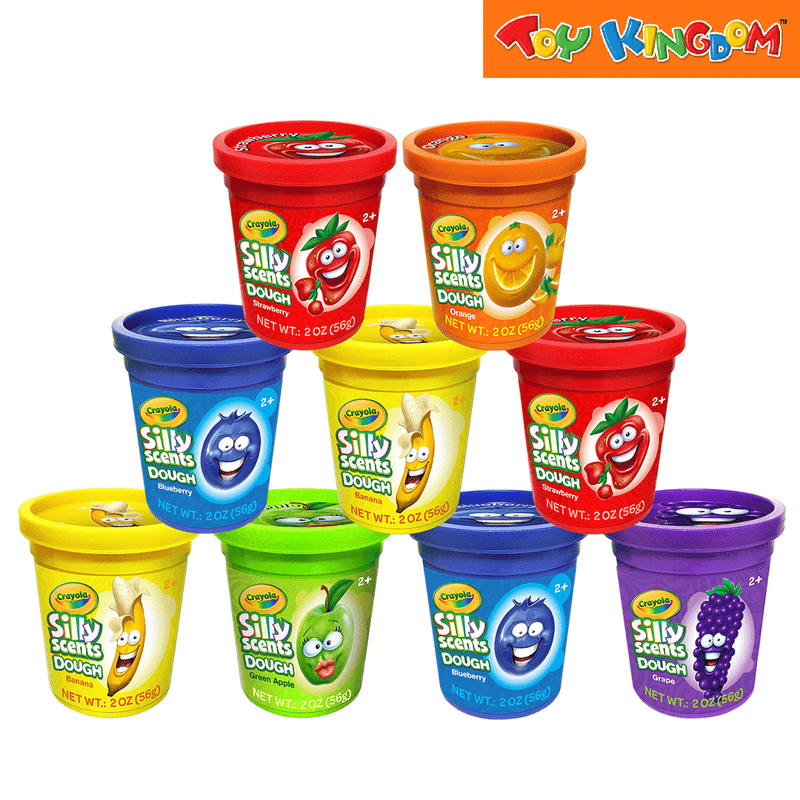 Crayola Silly Scents 9 Dough Tubs