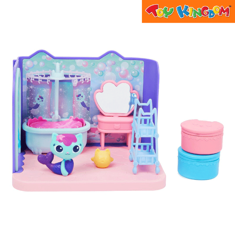 Gabby's Dollhouse MerCat's Primp & Pamper Bathroom Playset