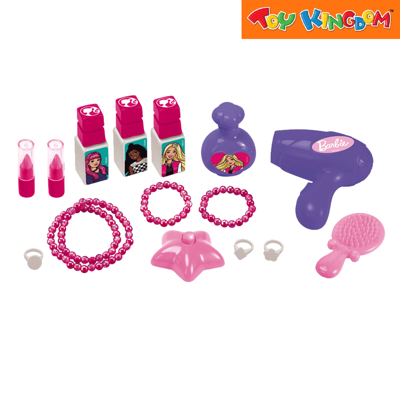 Barbie rolling best sale vanity playset