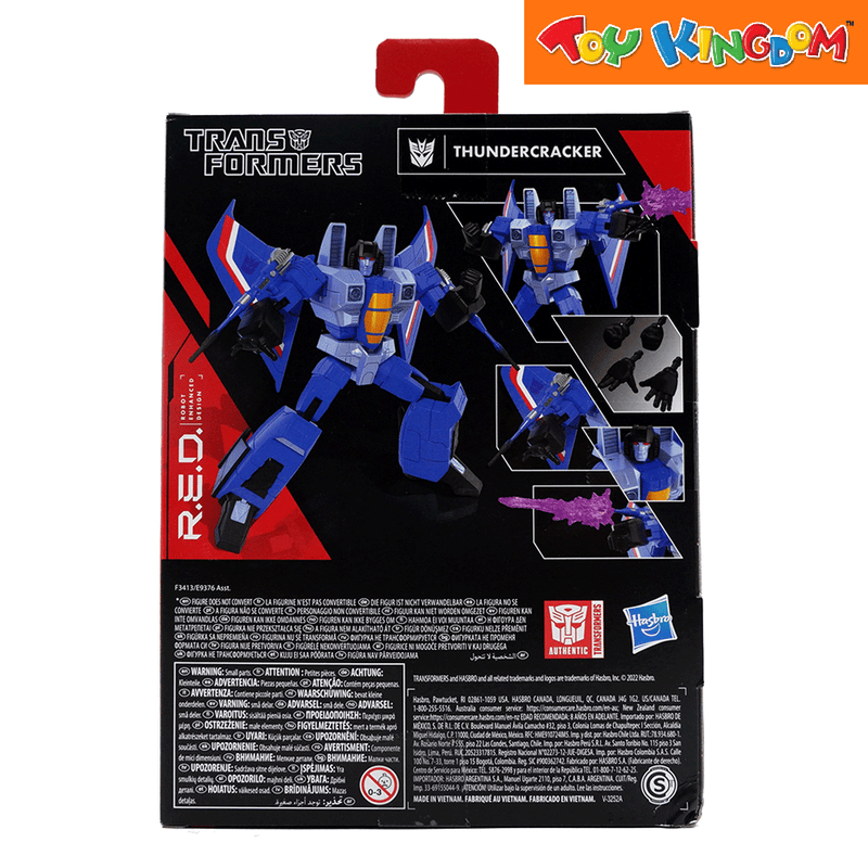 Transformers Generations R.E.D. Thundercracker Action Figure