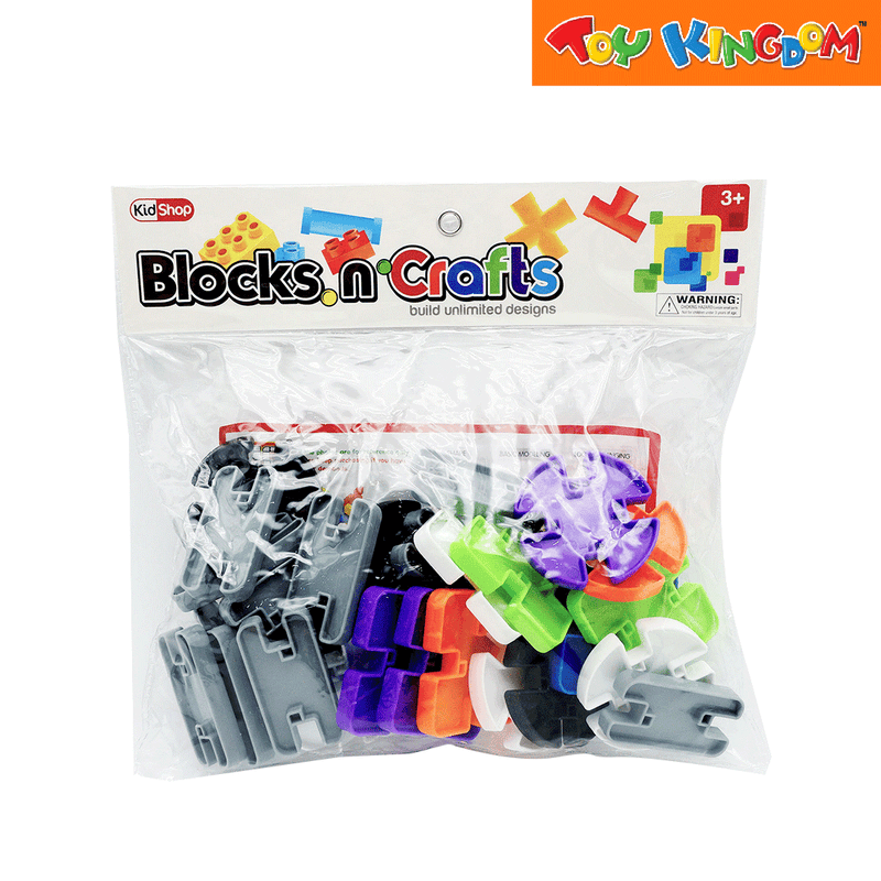 Kidshop Blocks n Crafts Puzzle Set Toy Kingdom