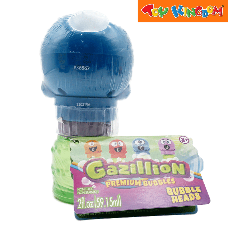 Gazillion Bubbles Blue Bubble Heads
