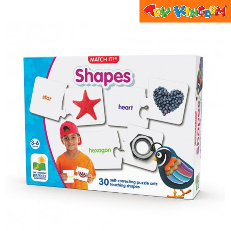 The Learning Journey Match It! Shapes Puzzle Set