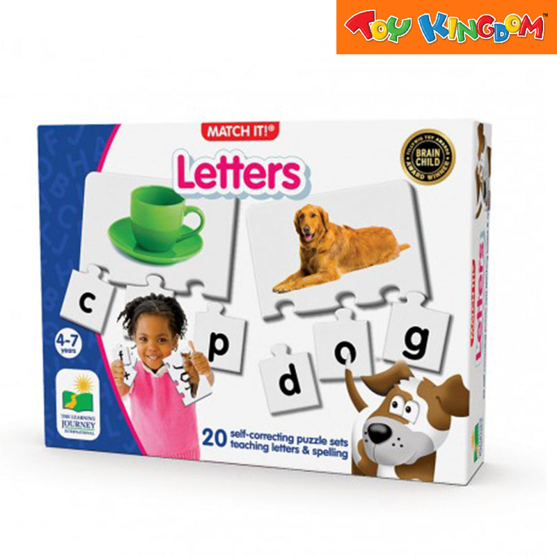 The Learning Journey Match It! Letters Puzzle Set