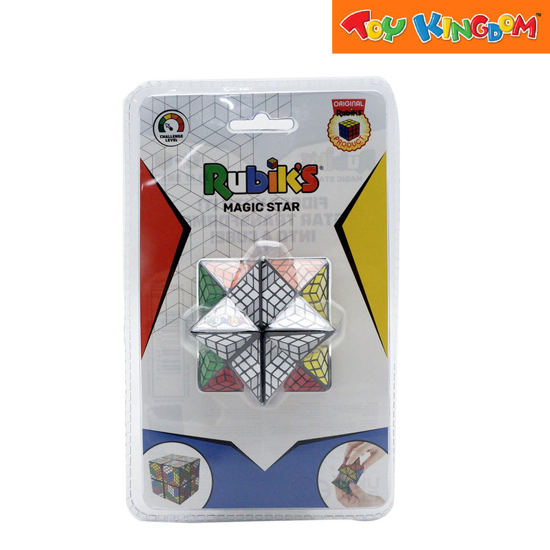 Rubik's M3 Magic Star Cubes Print Design Small 3D Combination Puzzle