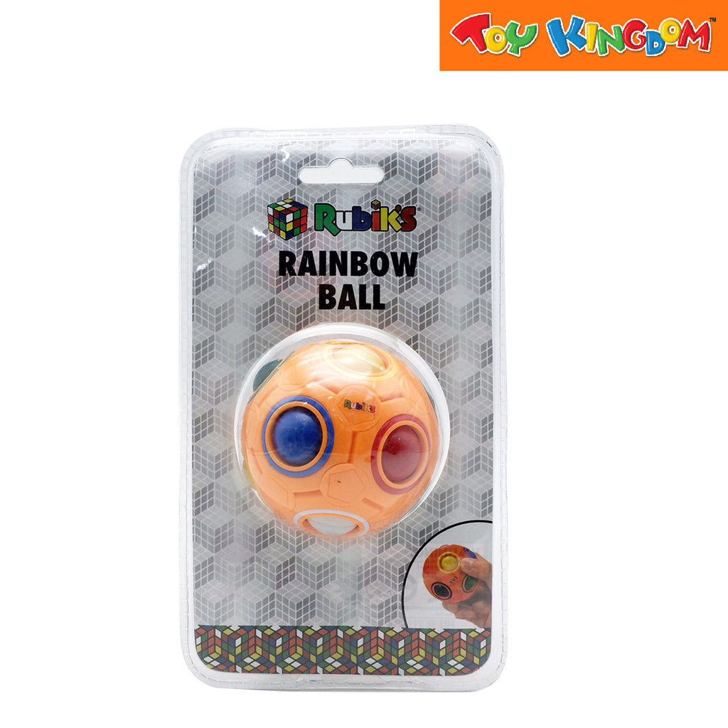 Rubik s Rainbow Ball Orange 3D Combination Puzzle Toy Kingdom