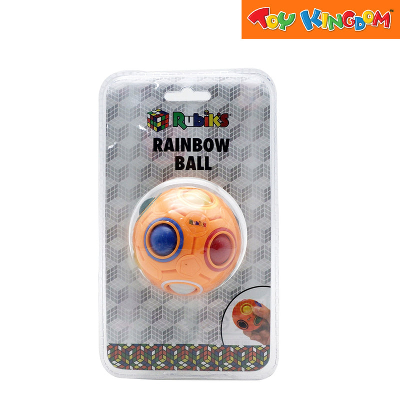 Rubik's Rainbow Ball Orange 3D Combination Puzzle