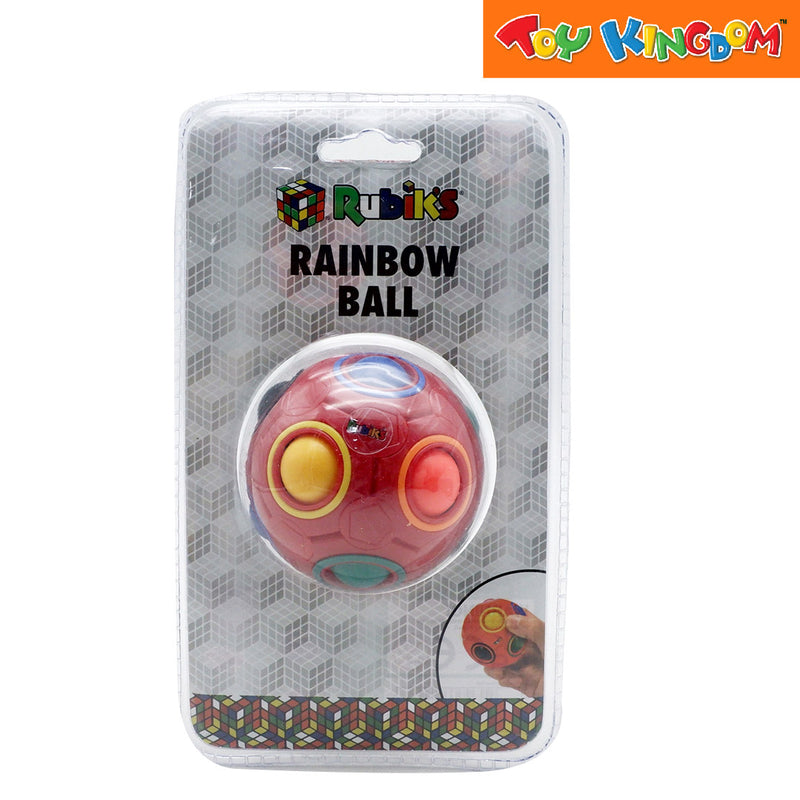 Rubik's Rainbow Ball Red 3D Combination Puzzle