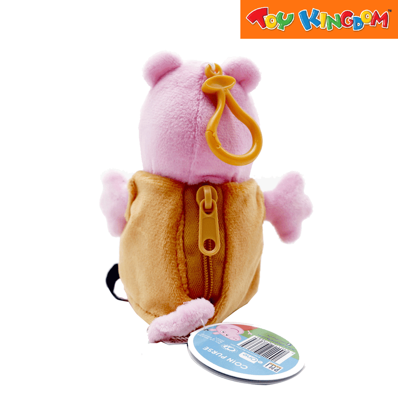 Peppa Pig Mummy Pig Plush Clip-On Coin Purse