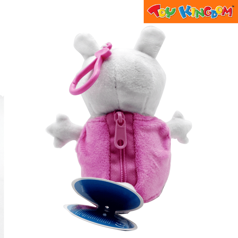 Peppa Pig Suzy Sheep Plush Clip-On Coin Purse