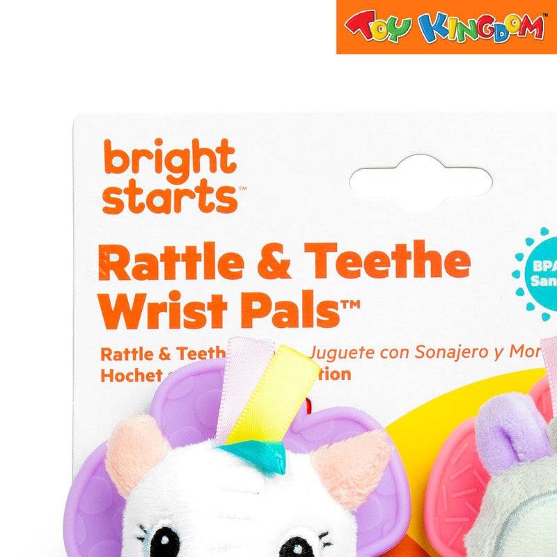 Bright starts rattle couscous and teethe wrist pals