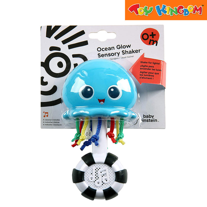 Kids II Baby Einstein Ocean Glow Sensory Shaker Musical Toy