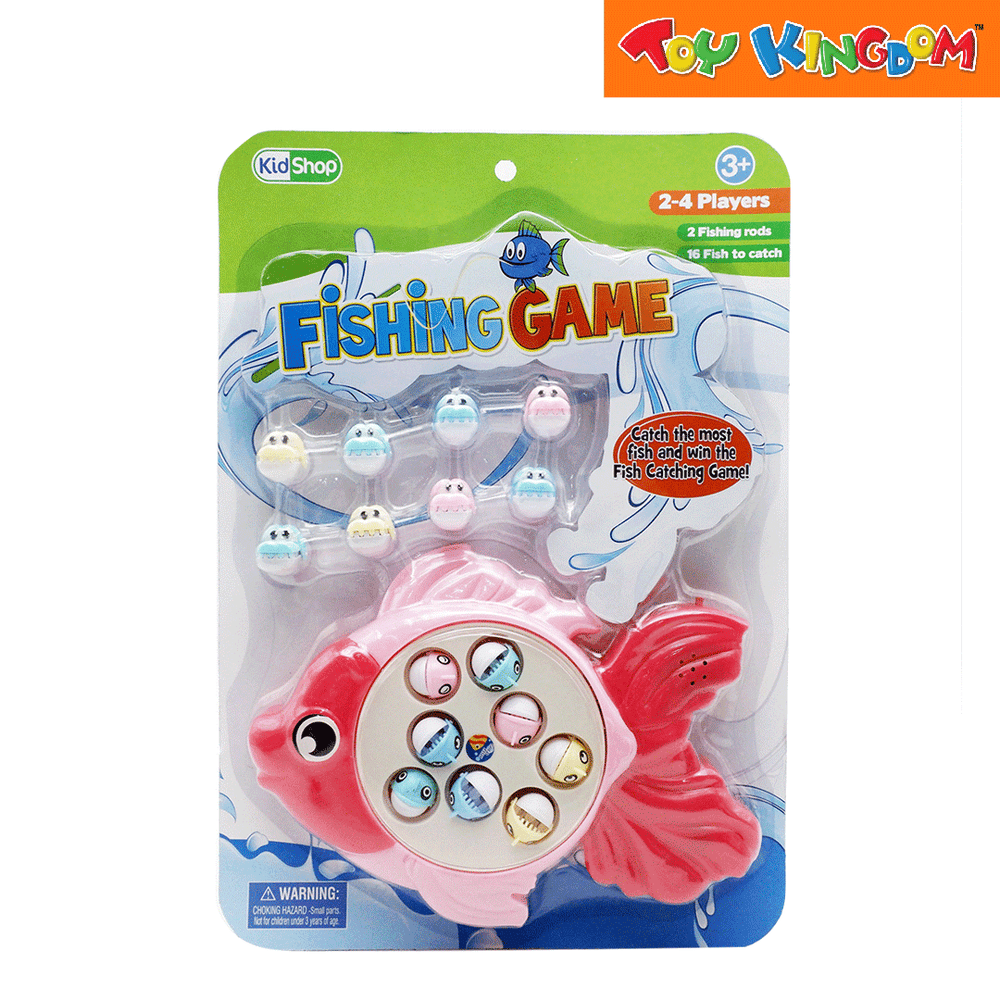 KidShop Pink Fishing Game Toy Kingdom