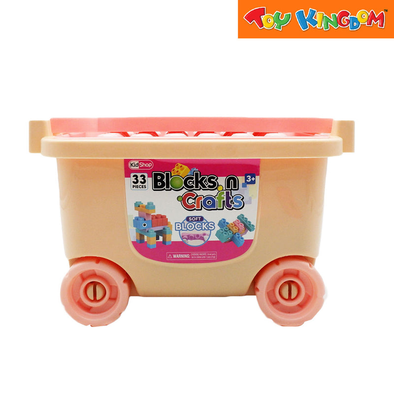 KidShop Blocks 'n Crafts Peach 33 pcs Building Sets