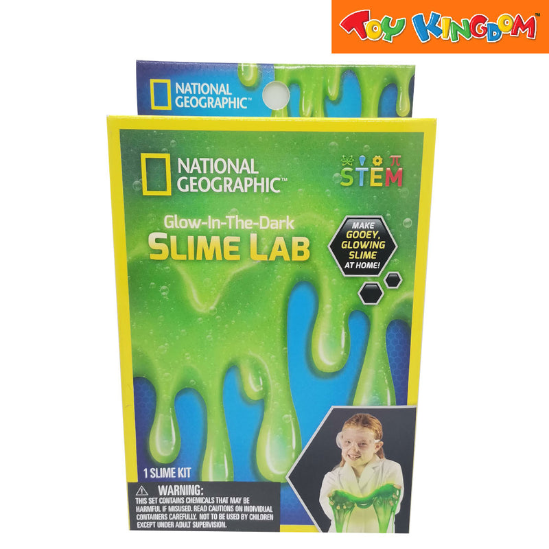 National Geographic Glow-In-The-Dark Slime Lab Activity Set
