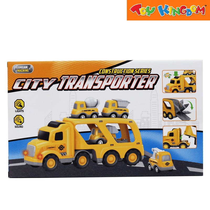 Dream Machine Construction Series City Transporter Vehicle