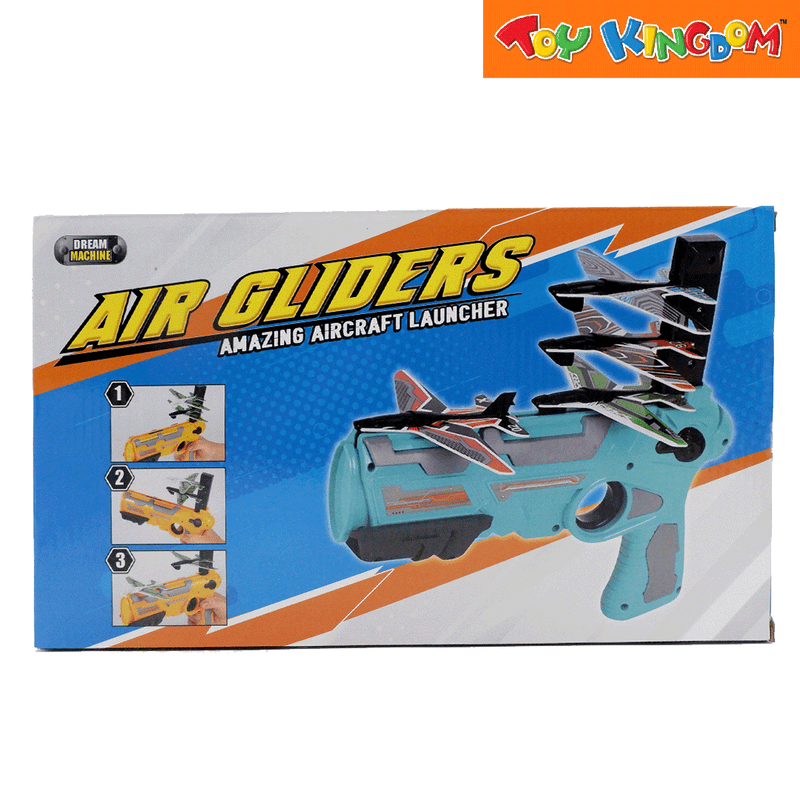 Dream Machine Amazing Air Gliders Yellow Aircraft Launcher