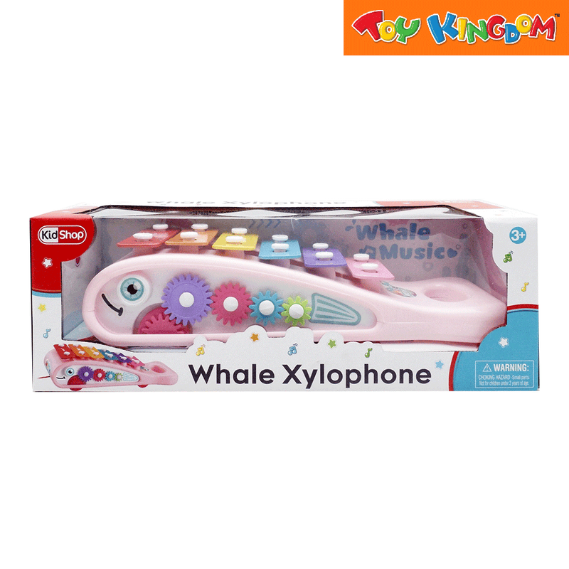 KidShop Pink Whale Xylophone