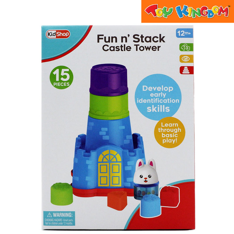 KidShop Fun 'n Learn Fun 'n Stack Castle Tower