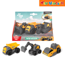 Dickie Toys Volvo Micro Builders 3 Set Constructions Truck