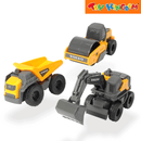 Dickie Toys Volvo Micro Builders 3 Set Constructions Truck