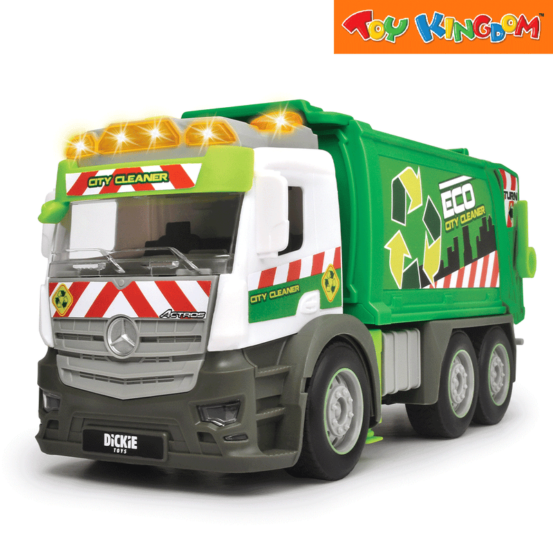 Dickie Toys Lights and Sounds Garbage Truck