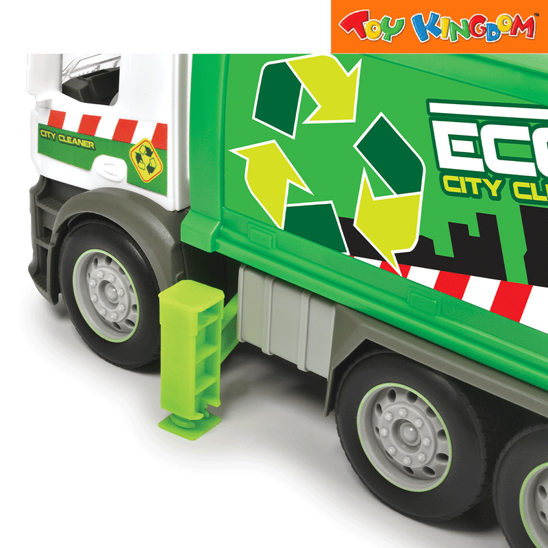 Dickie toys light and sound garbage outlet truck