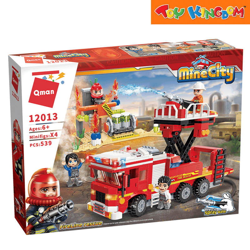 Keeppley Qman Fire Line Rescue Building Blocks