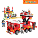 Keeppley Qman Fire Line Rescue Building Blocks