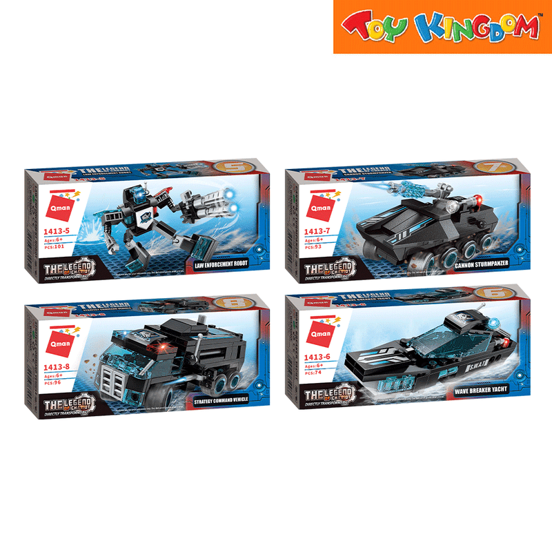 Keeppley Qman The Legend of Chariot Shadow Pulse Combat Vehicle Random Assortment Building Blocks