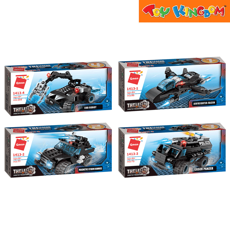 Keeppley Qman The Legend of Chariot Shadow Pulse Combat Vehicle Random Assortment Building Blocks