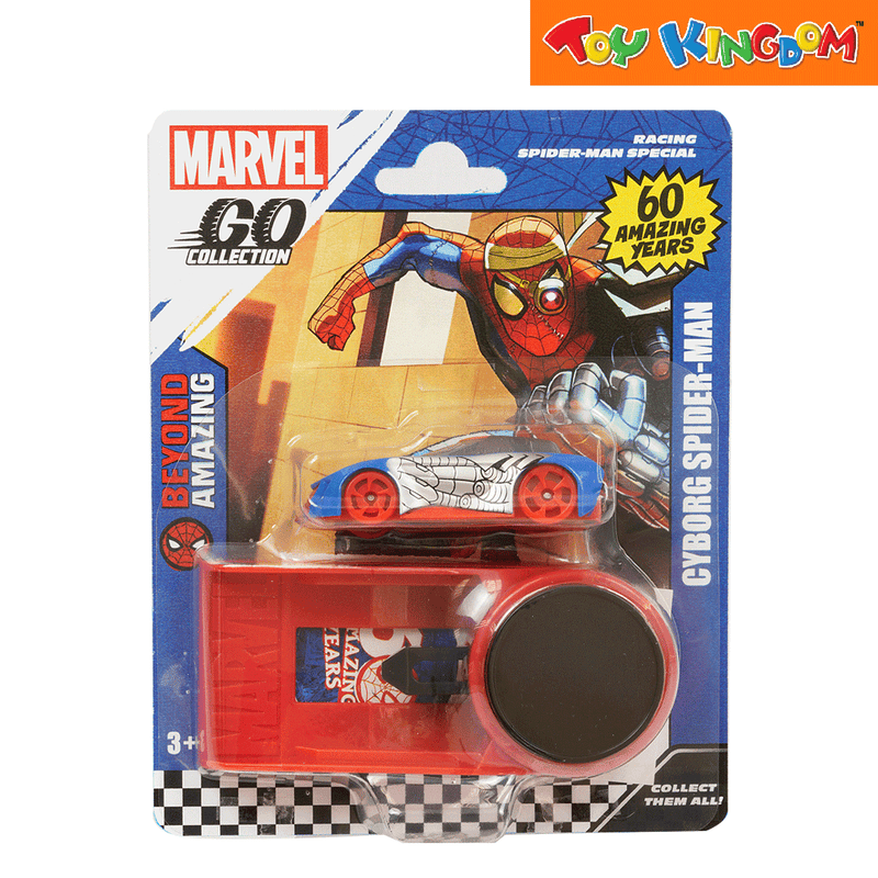 Marvel Go Collection Wave 4 Cyborg Spider-Man Launcher Set