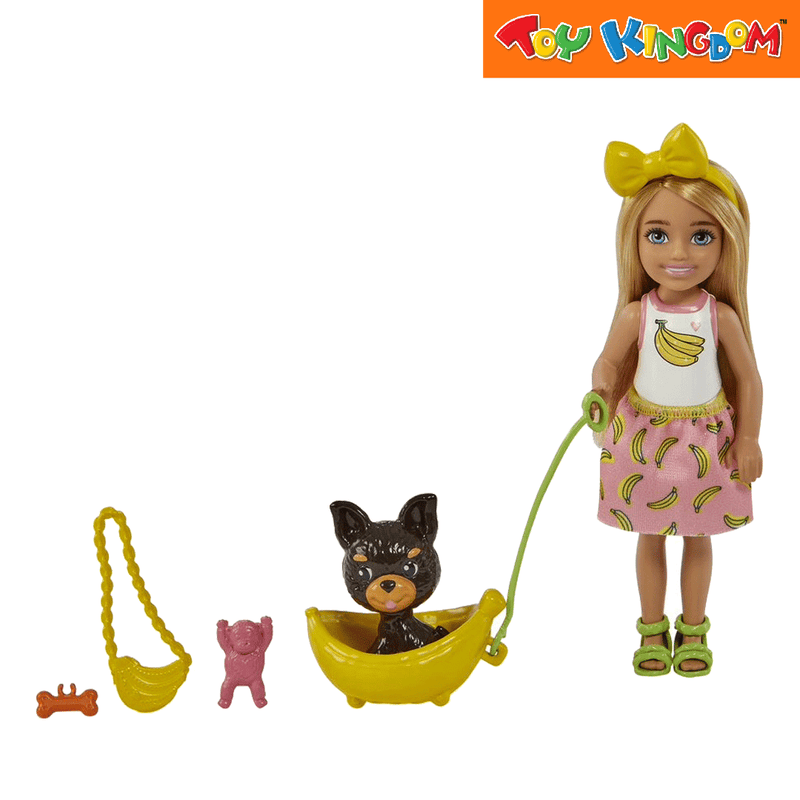 Barbie Chelsea and Pet Puppy Playset Toy Kingdom