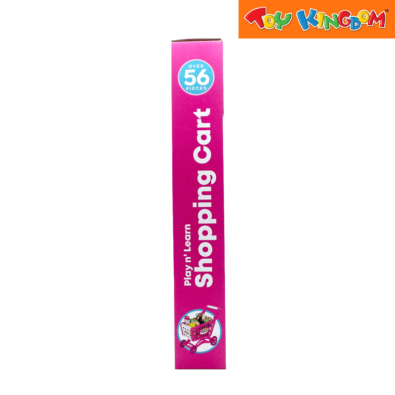 KidShop Play 'n Learn Shopping Cart Playset