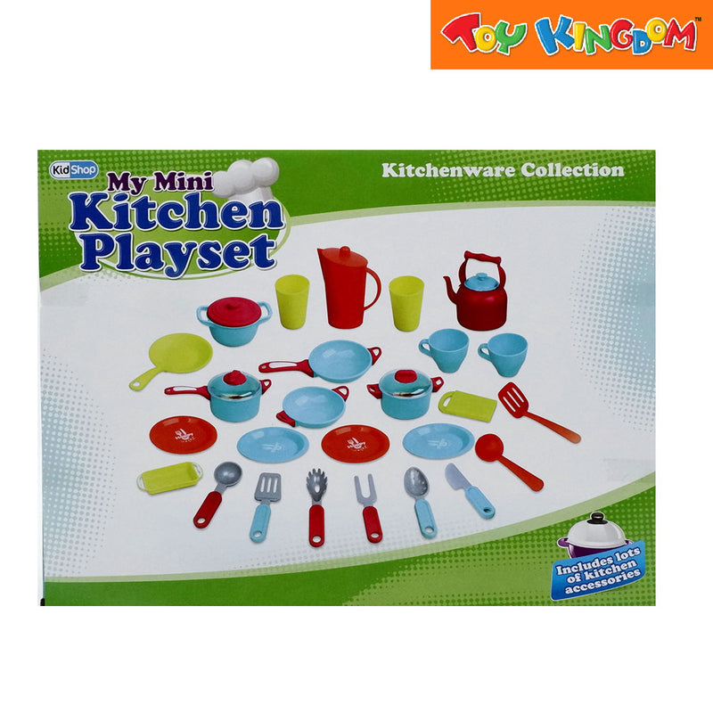KidShop My Mini Kitchen 10 pcs Playset