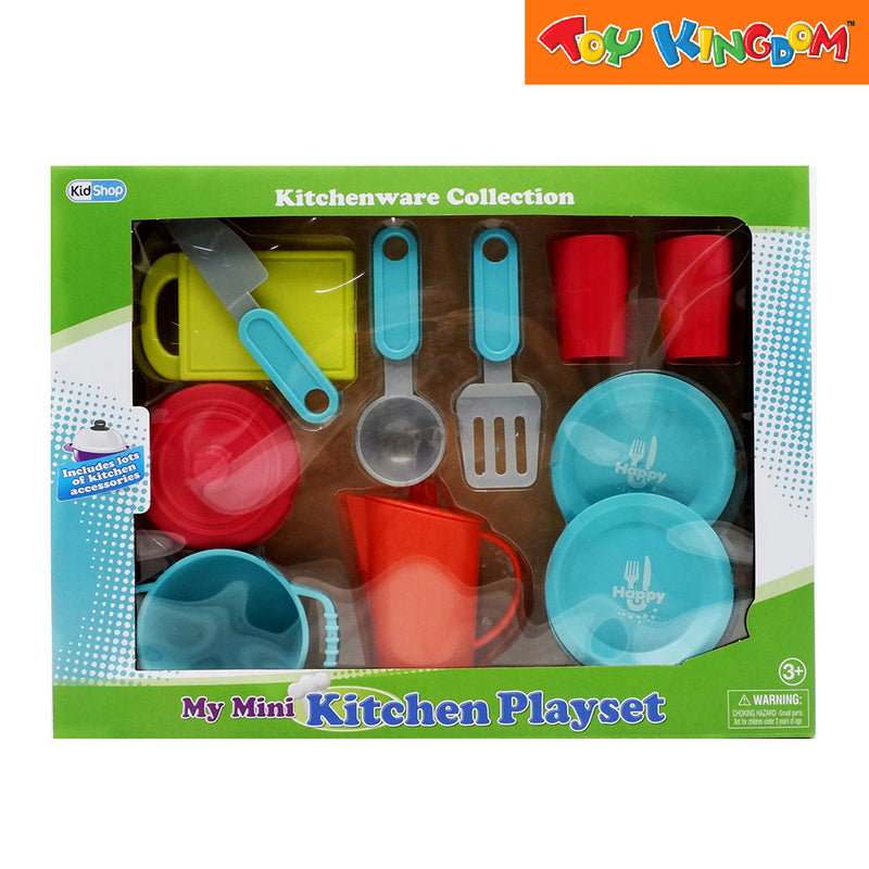 KidShop My Mini Kitchen 10 pcs Playset