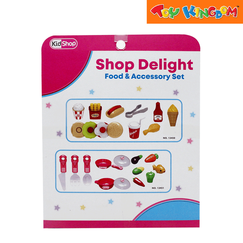 KidShop Food and Accessory Vegetables Playset